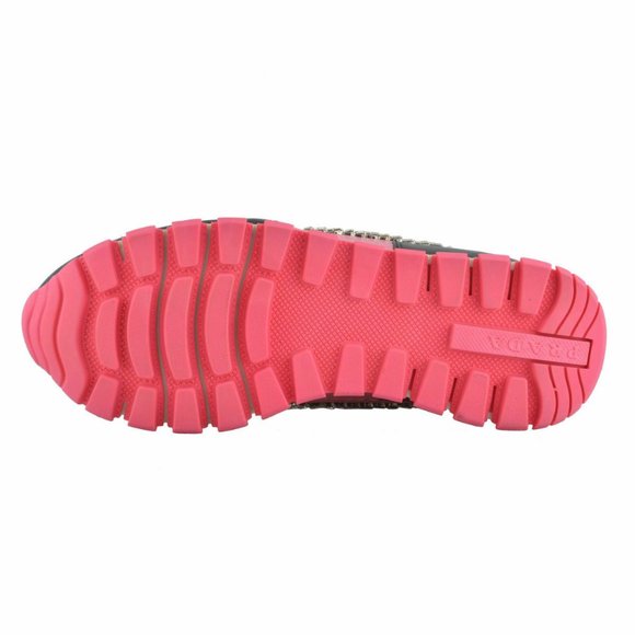 Prada Leather Beads Decorated Fashion Sneakers - Picture 6 of 8
